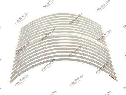 PIT02522 - Reflexné nálepky na rafik kolesa 340mm - sivé