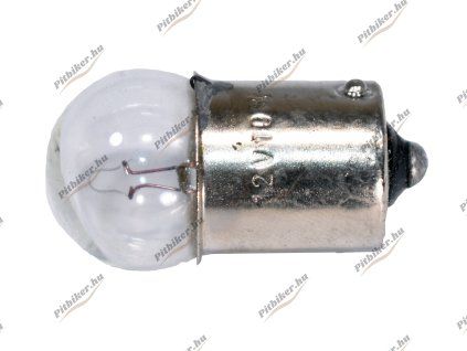Izzó 12V 10W BA15s