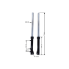 PIT01863 - Predná vidlica 12mm - pitbike 125cc - komplet
