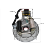 PIT00318 - Zapaľovanie stator 2-cievkové - Pitbike