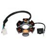 PIT00052 - Zapaľovanie stator 6-cievkové - ATV - 4+1pin/samec
