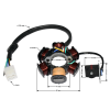 PIT00052 - Zapaľovanie stator 6-cievkové - ATV - 4+1pin/samec