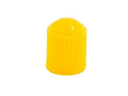 PIT01207 - Capace de supapă pentru mașini clasice - galbene - pachet de 10 bucăți