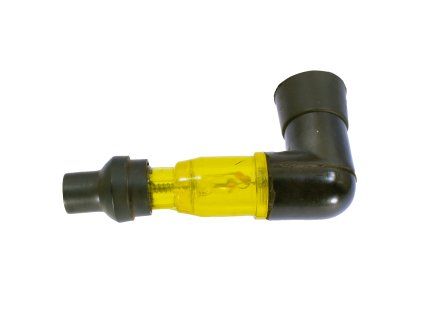 PIT01628 - Pipa de lumanare aprinsa - galbena