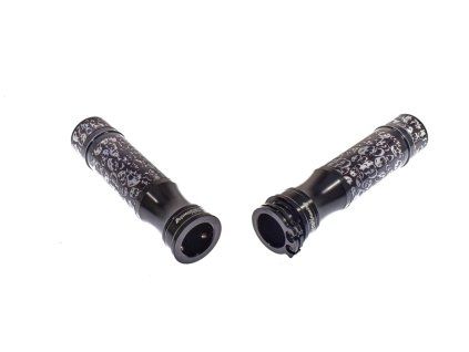 PIT02438 - Mânere cu foc rapid - metal Leoshi - negru