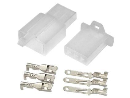 PIT03342 - Conector mascul + mamă CLASSIC - 3pini