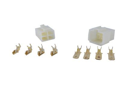 PIT02092 - Conector mascul + mamă MAXI - 4pini