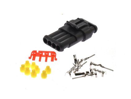 PIT02363 - Conector mascul + femela WATERPROOF - 4pin