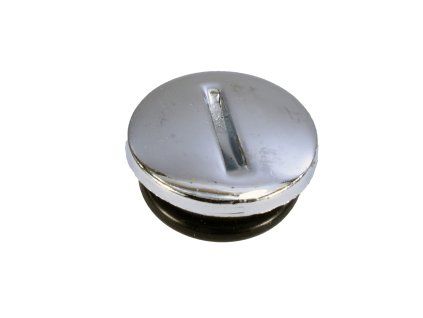 PIT00729 - Șurub capac + garnitură - capac motor mic cromat