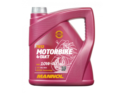 PIT02637 - Ulei motor MOTOBIKE 10W-40 4T MANNOL 7812 - 4L