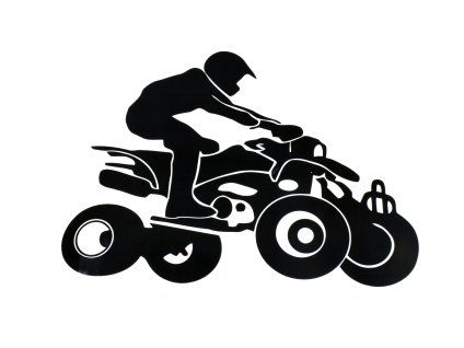 PIT01160 - Autocolant pentru quad 454