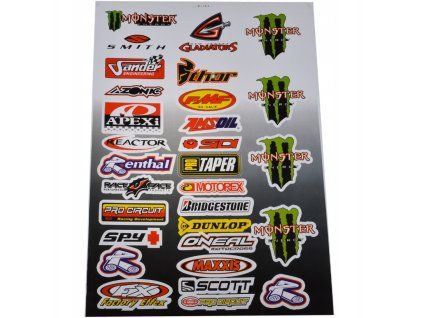 PIT03398 - Amestec de autocolante 30 buc - Tip 14