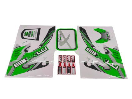 PIT02968 - Autocolante Pitbike CRF 50 - verde
