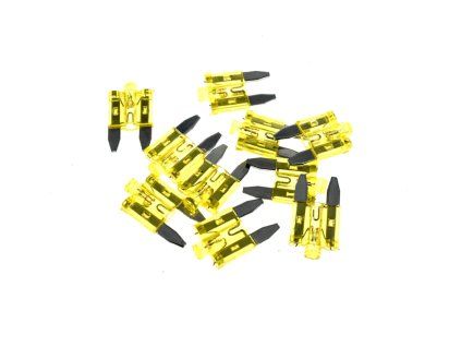 PIT01342 - Siguranță lamă S (11x10) - 20A 10 buc