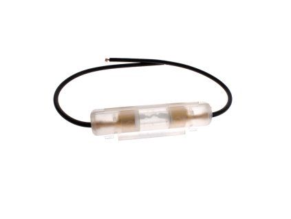 PIT02307 - Capac de protectie din plastic + siguranta din sticla 10A - neagra