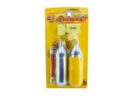 PIT01641 - Kit reparatie anvelope - 2x cilindri CO2 + supapa