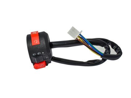 PIT00946 - Comutator de lumini ATV 110-125cc - 1 conector (8 pini)