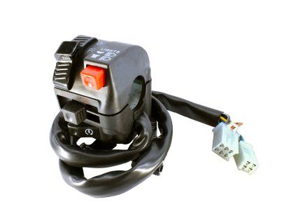 PIT00904 - Comutator de lumină stânga 200-250cc - 2kon (6+4pini)