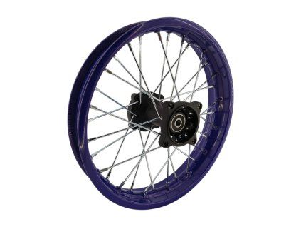 PIT03335 - Jantă spate 14" 4x100mm ax 12 - set albastru
