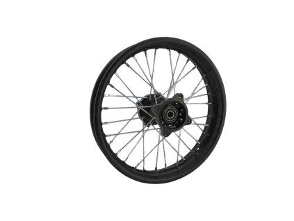 PIT02828 - Jantă spate 14" 4x100mm ax 15 - neagră completă