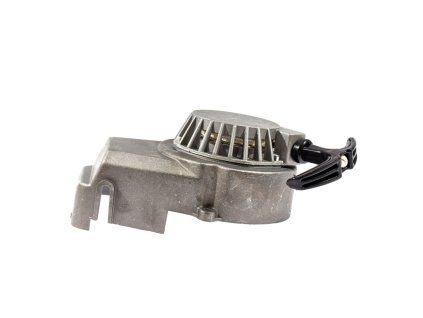 PIT01898 - Demaror minibike - aluminiu, dinți circumferențiali - argintiu