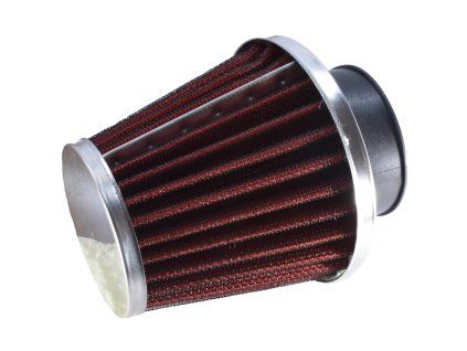 PIT00432 - Filtru de aer 42mm - roșu drept