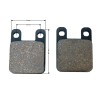 PIT00582 - Garnitură de frână 36 x 45,5 mm - pentru frâne cu tambur