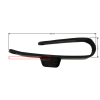 PIT03246 - Glisor pentru lanț din cauciuc Pitbike - tip 2 negru