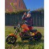 PIT03366 - HYPER GOGO Challenger 12 Plus - motocicletă electrică pentru copii, portocalie