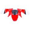 PIT01028 - Carenat / masca fata - rosu - negru - alb - minibike