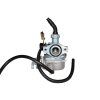 PIT00131 - Carburator PZ19 L pentru ATV - cu supapă, filtru, cablu de choke