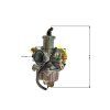 PIT01694 - Carburator PZ30 cu pompa de acceleratie