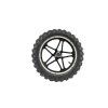 PIT02814 - Roată spate 2.50-10 minicross - completă (jantă + anvelopă)