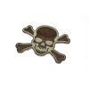 PIT02483 - Autocolant moarte 3D - crom