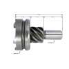 PIT01403 - Pinion demaror 7 dinti STANDARD - 150cc