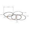 PIT02156 - Inele de piston 67.00mm