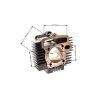 PIT02295 - Set cilindru 125cc - 52,40 mm / pin 14 mm - cilindru înalt