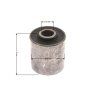 PIT01663 - Silent bloc (montare) 10x30x35 mm - carcasă cauciuc-metal