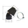 PIT00749 - Filtru de aer 42mm - 45° cromat - pitbike/minibike
