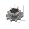 PIT00501 - Pinion 11T pentru lanțul T8F