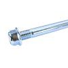PIT00789 - Ax roată spate 12 mm x 245 mm inclusiv piuliță
