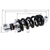 PIT00734 - Amortizor spate - 150x7mm - minibike
