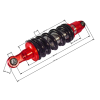 PIT02776 - Amortizor spate 280x11 mm Racing - pit bike