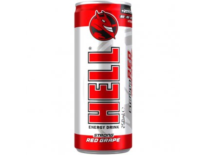 HELL energy drink 250ml RED GRAPE