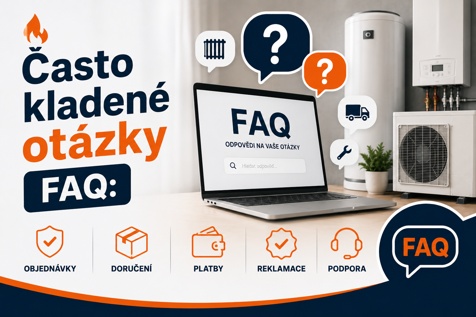 🔥 Často kladené otázky - FAQ:
