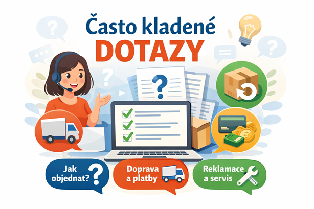 🔥 Často kladené otázky - FAQ: