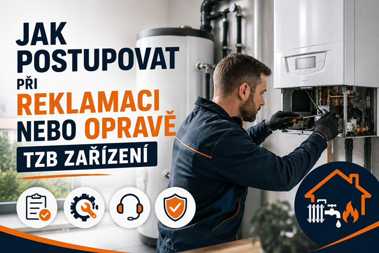 🛠️ Jak postupovat při reklamaci nebo opravě TZB zařízení