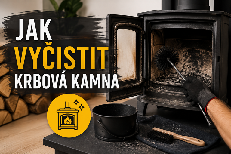 🔧 Jak vyčistit krbová kamna krok za krokem