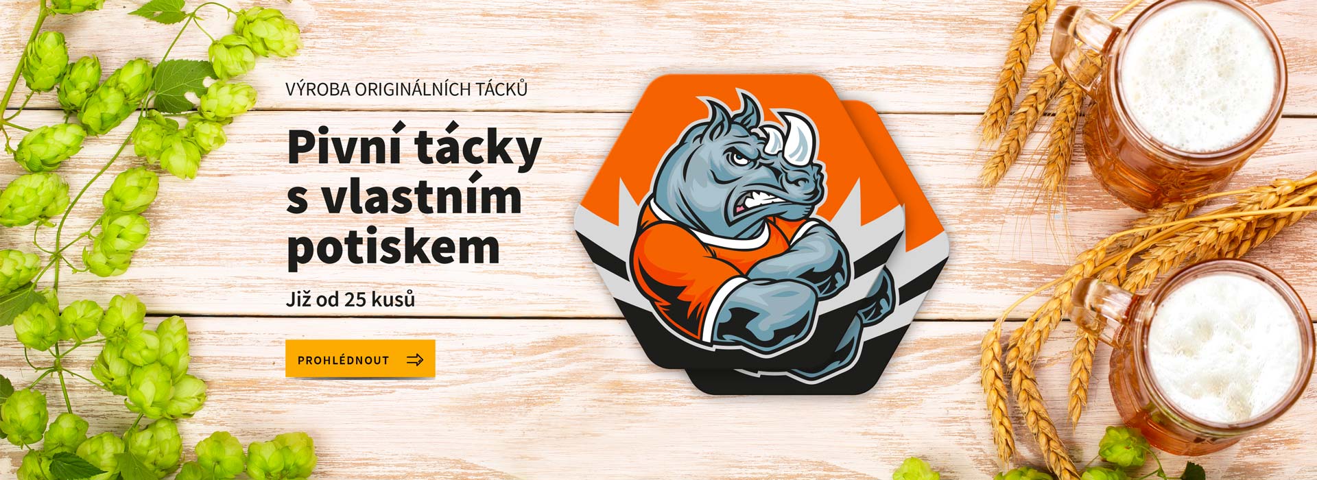 Pivní tácky