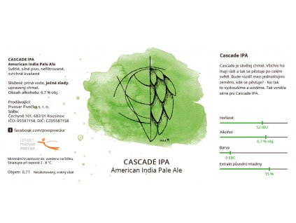 cascade ipa white akvarel